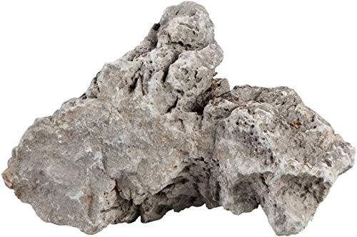sera Rock Gray Mountain L 2 - 3 kg - Grauer Naturstein mit zerklüfteter Oberfläche von sera
