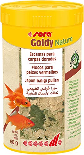 sera goldy ein Goldfischfutter für kleinere Goldfische und andere wählerische Kaltwasserfische mit Präbiotika für verbesserte Futterverwertung, geringere Wasserbelastung & weniger Algen, klassisch, 250 ml sera goldy ein Goldfischfutter für kleinere Goldfische und andere wählerische Kaltwasserfische mit Präbiotika für verbesserte Futterverwertung, geringere Wasserbelastung & weniger Algen, klassisch, 250 ml von sera
