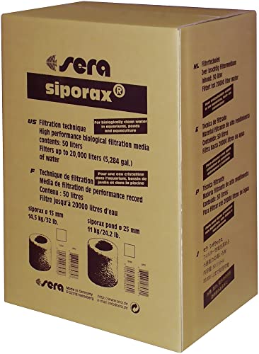 Sera siporax Mini Professional 50.000 ml (27 kg) von sera