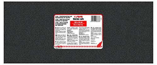 sera thermo-safe 120 x 50 cm - Sicherheitsunterlage und Wärmedämmung für Aquarien von sera