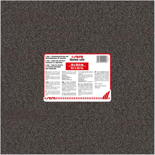 sera thermo-safe 40 x 39,8 cm - für sera Scaper Cube - Sicherheitsunterlage und Wärmedämmung für Aquarien von sera