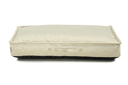 sesto senso Premium Hundekissen Rechteckig Hundebett Memory Foam Abnehmbarer Bezug Gedächtnisschaum L 100x70 beige Ecru Elfenbein sesto senso Premium Hundekissen Rechteckig Hundebett Memory Foam Abnehmbarer Bezug Gedächtnisschaum L 100x70 beige Ecru Elfenbein von sesto senso