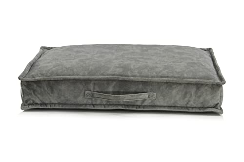 sesto senso Premium Hundekissen Rechteckig Hundebett Memory Foam Abnehmbarer Bezug Gedächtnisschaum XL 120x70 grau Graphit sesto senso Premium Hundekissen Rechteckig Hundebett Memory Foam Abnehmbarer Bezug Gedächtnisschaum XL 120x70 grau Graphit von sesto senso