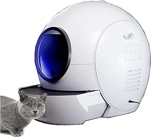 Saubere Katzentoilette, Desodorierung/Anwendungskontrolle, automatische Katzenbox mit Frontzugpedal für Gewicht und Reinigung der Katze von sfjhdfhuiedfvdnbfed