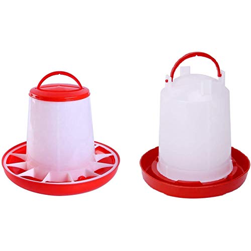 shanpu Baby-Küken- und Bewässerungs-Set für Geflügelbrunnen zu 12, leicht zu reinigen, sehr praktisch für von shanpu