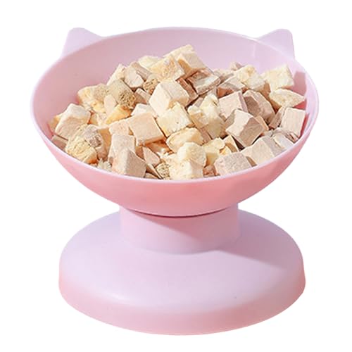Katzenfutternäpfe, Alle Katzennapf, Erhöhter, Schräger Mund, Verhindert Stürzen, Geneigter, Erhöhter Futternapf Katzen, Kleine und Mittelgroße Hunde (Lila) von shenruifa