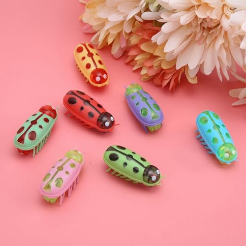 shenruifa 7Pcs Pet Mini Nette Marienkäfer Form Elektrische Lustige Spielzeug Spielen Interaktiv mit Batterie Katze shenruifa 7Pcs Pet Mini Nette Marienkäfer Form Elektrische Lustige Spielzeug Spielen Interaktiv mit Batterie Katze von shenruifa