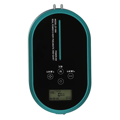 shenruifa Aquarium-Luftpumpe, 10-Stufen-Einstellung, Tragbare Batteriebetriebene Aquarium-Sauerstoffpumpe Zum Angeln, Meeresfrüchte-Pool (Grün) von shenruifa