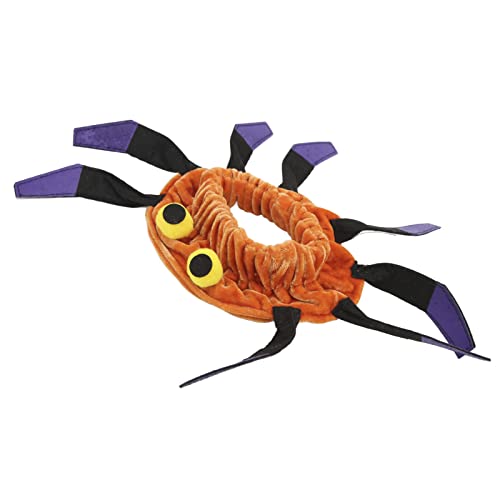 shenruifa Hund Lustiger Kragen Weiche Spinne Geformte Interessante Kragen für Halloween -Weihnachtsfeiern (L) von shenruifa