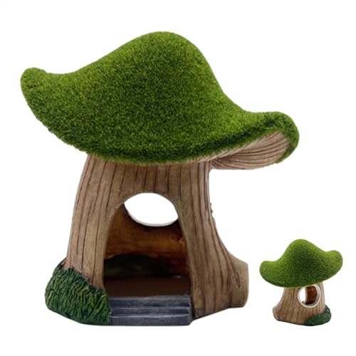 Aquarium-Dekoration, Haus, Pilzhöhle, -Panzer-Dekoration, Harz, hohles Versteck für Reptilien, Schildkröten, Wels, 150 g, 11,4 x 11,4 x 10,9 cm Aquarium-Dekoration, Haus, Pilzhöhle, -Panzer-Dekoration, Harz, hohles Versteck für Reptilien, Schildkröten, Wels, 150 g, 11,4 x 11,4 x 10,9 cm von shjxi