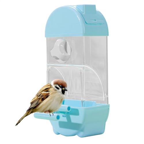 Automatischer Vogelfutterspender Clear Bird Feeder Smart Bird Feeder Large Capacity Feeder Automatischer Vogelfutterspender mit klarem Smart House Design und großer Kapazität für Sittiche von shjxi