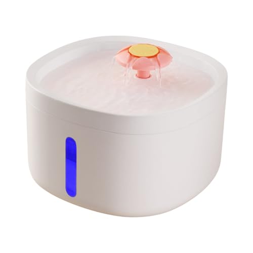 Cat Water Fountain with 2.6L Capacity, USB Plug-in Water Dispenser Fountain, Large Capacity Cat Hydration Bowl with Silent Pump for Bedroom and Dining Room Use 2.6L Cat Water Fountain, USB Plug-in La Cat Water Fountain with 2.6L Capacity, USB Plug-in Water Dispenser Fountain, Large Capacity Cat Hydration Bowl with Silent Pump for Bedroom and Dining Room Use 2.6L Cat Water Fountain, USB Plug-in La von shjxi