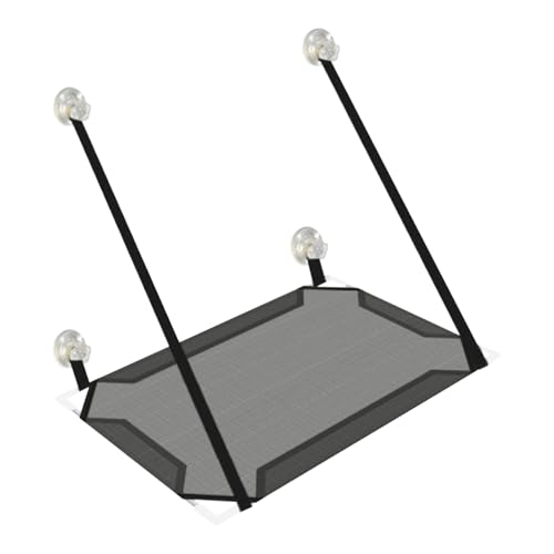Cat Window Hammock, Suction Cup Perch, Hangable Pet Sleeping Shelf with Strong Support, Window Mounted Lounger Bed Seat for Indoor Apartment Bedroom Dorm Patio Living Room, 19.69x11.81 Inches Cat Window Hammock, Suction Cup Perch, Hangable Pet Sleeping Shelf with Strong Support, Window Mounted Lounger Bed Seat for Indoor Apartment Bedroom Dorm Patio Living Room, 19.69x11.81 Inches von shjxi