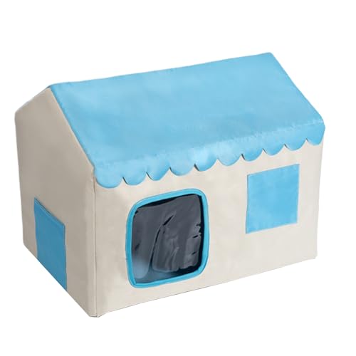 Cooling Cat House, Insulated Pet Cave, with Enclosed Shelter Design, Perfect to All Seasons, Outdoor Nest for Garden, Balcony, Lawn, Patio, 18.11x14.96x16.93 Inches Cooling Cat House, Insulated Pet Cave, with Enclosed Shelter Design, Perfect to All Seasons, Outdoor Nest for Garden, Balcony, Lawn, Patio, 18.11x14.96x16.93 Inches von shjxi