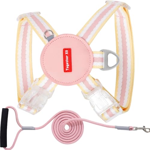 Dog Harness Traction Rope, Soft Small Dog Harness Adjustable, Lightweight Puppy Harness Lead, Adjustable Vest Harness Small Pets 34-52cm/13.39-20.47 Inches Comfortable Dog Harness for Puppies Dog Harness Traction Rope, Soft Small Dog Harness Adjustable, Lightweight Puppy Harness Lead, Adjustable Vest Harness Small Pets 34-52cm/13.39-20.47 Inches Comfortable Dog Harness for Puppies von shjxi