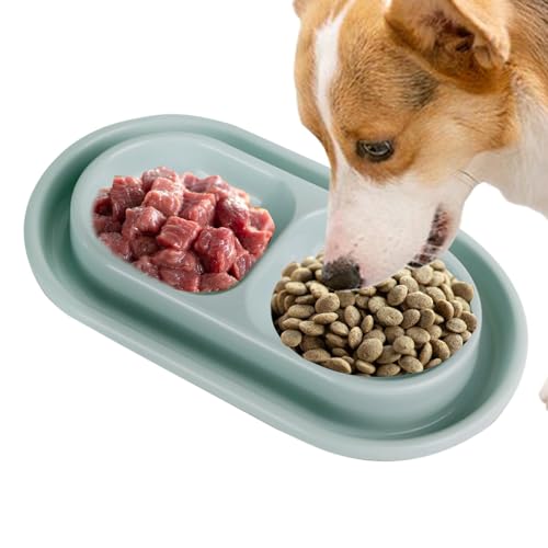 Doppelnapf für Hunde und Katzen, kleine Hunde Futter Wassernapf Set | Hundenapf Set Kleine Hunde | Katzenfutter Wassernapf Set Futternäpfe Mittelgroße Hunde Tragbare Haustier Futternäpfe Kleine Rassen Doppelnapf für Hunde und Katzen, kleine Hunde Futter Wassernapf Set | Hundenapf Set Kleine Hunde | Katzenfutter Wassernapf Set Futternäpfe Mittelgroße Hunde Tragbare Haustier Futternäpfe Kleine Rassen von shjxi