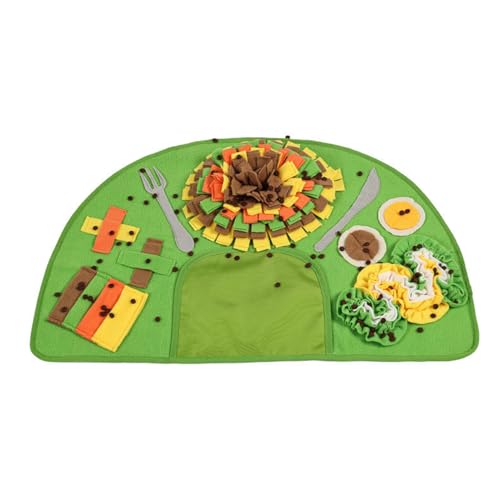 Foraging Mats, Dog Slow Feeder Pad, Interactive Puzzle Toys with Feeding for Small Medium Large Puppy Training Licking Enrichment Boredom Relief and Busy Activity Fun Play, 29.13x18.5 inches Foraging Mats, Dog Slow Feeder Pad, Interactive Puzzle Toys with Feeding for Small Medium Large Puppy Training Licking Enrichment Boredom Relief and Busy Activity Fun Play, 29.13x18.5 inches von shjxi