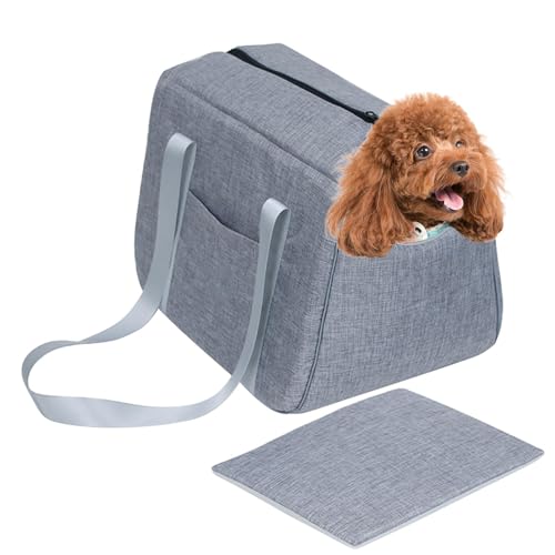 Haustier-Tragetasche, Tragetasche für Haustiere, Katzen, Outdoor, Hund, atmungsaktiv, tragbar, für Welpen und Kätzchen, Reißverschluss, Schultertasche für Shopping, Camping, Ausflug Haustier-Tragetasche, Tragetasche für Haustiere, Katzen, Outdoor, Hund, atmungsaktiv, tragbar, für Welpen und Kätzchen, Reißverschluss, Schultertasche für Shopping, Camping, Ausflug von shjxi