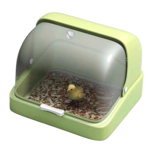 Hühnerbrutkasten, Vogelbrutkasten mit Heizkissen, visueller Nistraum für Babyküken, 30 x 26 x 22 cm, einstellbare Temperatur, Geflügelwärmer für Entchen, Vögel von shjxi