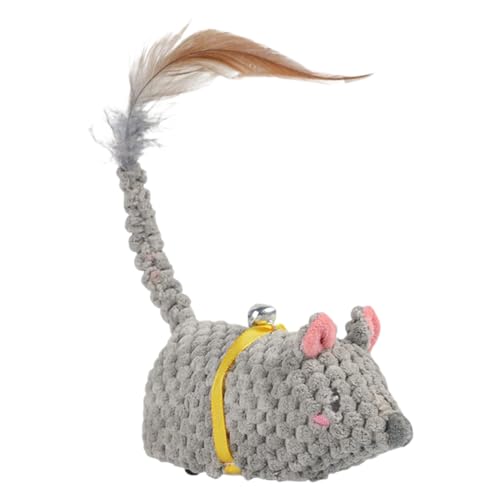 Interactive Cat Toy Mice, Smart Automatic Movement, Rechargeable Motion Play Feature, Realistic Boredom Relief, Chasing Game for All Kitten Breeds, Indoor, Running Mice Exerciser Toys, Pet Interactive Cat Toy Mice, Smart Automatic Movement, Rechargeable Motion Play Feature, Realistic Boredom Relief, Chasing Game for All Kitten Breeds, Indoor, Running Mice Exerciser Toys, Pet von shjxi