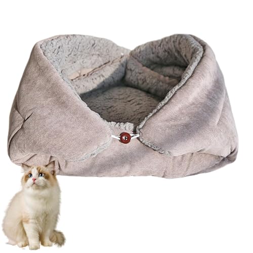 Katzenbett – Faltbares und atmungsaktives Katzenkissen, waschbares Schlafversteck, ideales Haustiersofa für drinnen und draußen, ideal für drinnen und draußen, faltbar, atmungsaktiv, waschbar Katzenbett – Faltbares und atmungsaktives Katzenkissen, waschbares Schlafversteck, ideales Haustiersofa für drinnen und draußen, ideal für drinnen und draußen, faltbar, atmungsaktiv, waschbar von shjxi