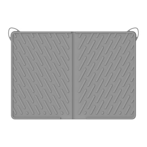 Litter Mat, Cat Pad, Waterproof Scratch-Resistant with Tray Cover Trapping Mesh Design Non-Slip Protector, Litter Catcher for Indoor Pet Food Water Corner, 24.02x16.93inch Litter Mat, Cat Pad, Waterproof Scratch-Resistant with Tray Cover Trapping Mesh Design Non-Slip Protector, Litter Catcher for Indoor Pet Food Water Corner, 24.02x16.93inch von shjxi