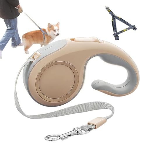 Long Retractable Dog Lead, Pet Lead with Anti-Slip Handle, Adjustable Puppy Jogging Traction Tool, Long Lasting Walking Rope for Outdoor Adventures, 7.09x4.13x1.57 Inches Long Retractable Dog Lead, Pet Lead with Anti-Slip Handle, Adjustable Puppy Jogging Traction Tool, Long Lasting Walking Rope for Outdoor Adventures, 7.09x4.13x1.57 Inches von shjxi