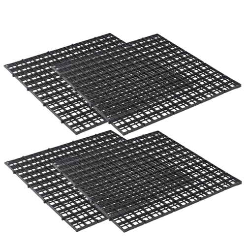 shjxi Aquarium-Deckel – multifunktionaler Aquarium-Deckel, Schildkröten-Terrasse, Anti-Spring-Terrarium-Deckel, verhindert, dass Fische aus dem Aquarium springen von shjxi