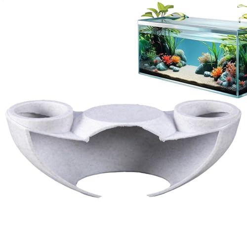 shjxi Aquarium-Tunnel-Ornament, Aquarium-Höhlendekoration, Fischspielzeug, Dekoration, realistische Teiche, Harzmaterial, mittlere Größe, perfekt für Aquarien und Enthusiasten shjxi Aquarium-Tunnel-Ornament, Aquarium-Höhlendekoration, Fischspielzeug, Dekoration, realistische Teiche, Harzmaterial, mittlere Größe, perfekt für Aquarien und Enthusiasten von shjxi