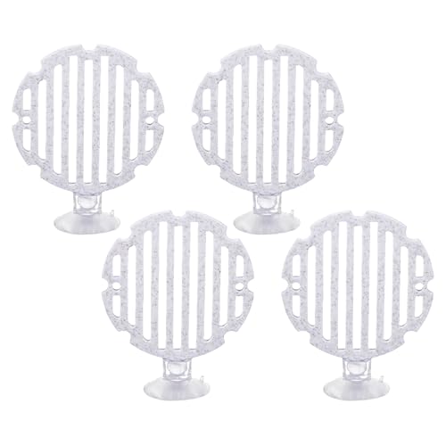 shjxi Betta Bed Fish Hängematte, bequemer sicherer Ruheplatz, 4 x Aquarium-Dekoration, Aquarium-Zubehör, Landschaftsbau zum Laichen, Schlafen und Ausruhen, 1,97 Zoll von shjxi
