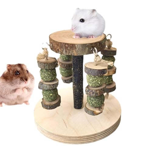 Hamster-Kauspielzeug | Kreative Holzmäuse Spielzeug für Meerschweinchen Kauen - Natürliche Hamsteranreicherung Spielzeug, Multifunktionale Kaninchen-Kauleckerlis, Rennmäuse Zubehör für Hamster-Kauspielzeug | Kreative Holzmäuse Spielzeug für Meerschweinchen Kauen - Natürliche Hamsteranreicherung Spielzeug, Multifunktionale Kaninchen-Kauleckerlis, Rennmäuse Zubehör für von shjxi