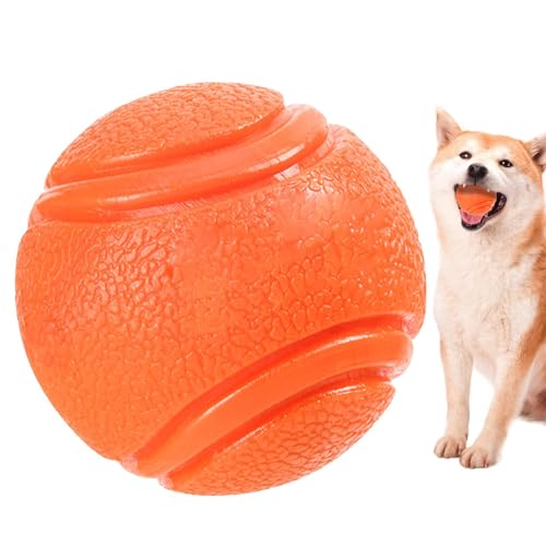 shjxi Hüpfball für Hunde, interaktives Hundespielzeug, schwimmender Hundeball, federnder Haustierball, Kauspielzeug, interaktives Hundespielzeug, Wasserspielzeug für kleine, mittelgroße Hunde von shjxi