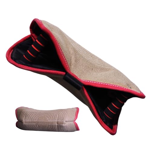 shjxi Hunde-Bisskissen, Hundetrainingsgerät, aggressives interaktives Zerrspielzeug für Bewegung, Spielen und Workout, Außen-Hof-Training 33 x 20 x 14 cm shjxi Hunde-Bisskissen, Hundetrainingsgerät, aggressives interaktives Zerrspielzeug für Bewegung, Spielen und Workout, Außen-Hof-Training 33 x 20 x 14 cm von shjxi