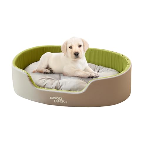 shjxi Hundebett mit Seiten, bequemes Haustiersofa für Hunde und Katzen, abnehmbares, warmes Nest, waschbar, Katzenschlafmatte, doppelseitiges Haustierkissenbett für alle Jahreszeiten, ideal für shjxi Hundebett mit Seiten, bequemes Haustiersofa für Hunde und Katzen, abnehmbares, warmes Nest, waschbar, Katzenschlafmatte, doppelseitiges Haustierkissenbett für alle Jahreszeiten, ideal für von shjxi