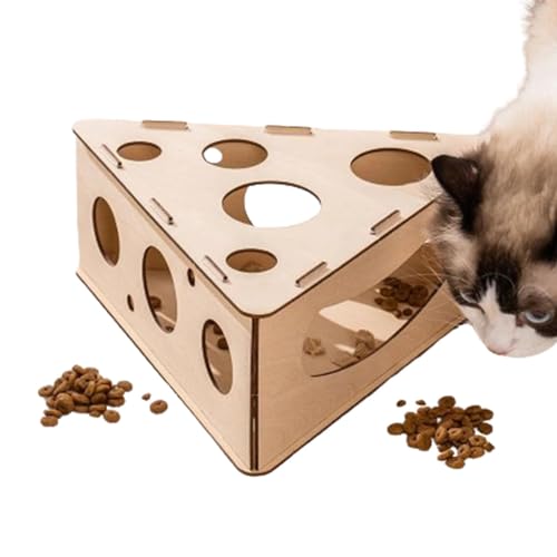 shjxi Katzen-Puzzle-Futterstation – interaktives Katzenspielzeug, interaktives Leckerlabyrinth, Katzen-Puzzle-Futterstation, Leckerli-Box für Indoor-Katzen, Anreicherung von Futterspender-Spielzeug shjxi Katzen-Puzzle-Futterstation – interaktives Katzenspielzeug, interaktives Leckerlabyrinth, Katzen-Puzzle-Futterstation, Leckerli-Box für Indoor-Katzen, Anreicherung von Futterspender-Spielzeug von shjxi