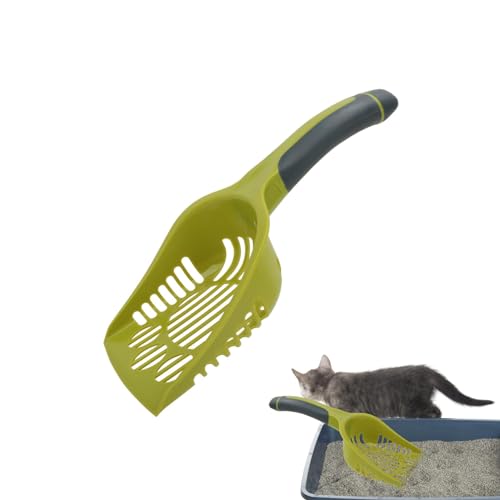 shjxi Katzenkotschaufel – Haustiersieb, Kotschaufel, tragbare Haustierkotschaufel, Katzenkotschaufel und Streusieb für Haustiere und Katzen von shjxi