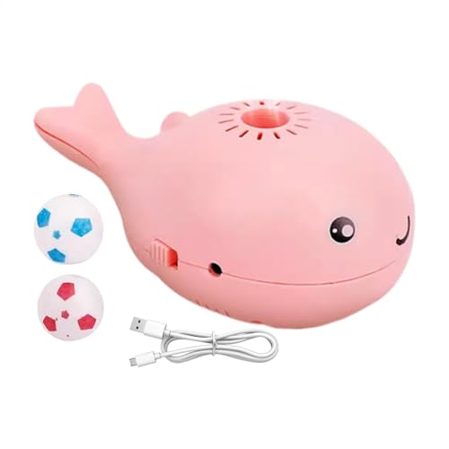 shjxi Katzenspielzeug, Blowing Ball Teaser, Engaging Enrichment Toy, Boredom Buster with Built-in Fan, Interactive Whale Fun Pet Supplies for All Breeds, 11.0x7.0x5.0 cm shjxi Katzenspielzeug, Blowing Ball Teaser, Engaging Enrichment Toy, Boredom Buster with Built-in Fan, Interactive Whale Fun Pet Supplies for All Breeds, 11.0x7.0x5.0 cm von shjxi