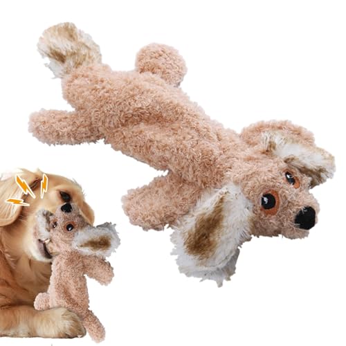 shjxi Kauspielzeug für Hunde, quietschendes Plüsch-Spielzeug, weich und tragbar, quietschendes Kauspielzeug für Welpen und Katzen, Plüsch-Hundespielzeug für kleine und mittelgroße Haustiere von shjxi