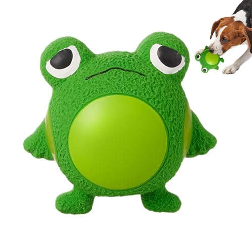 Quietschendes Latex-Hundespielzeug, Grunzender Quietscher für Welpen, lustiges, sensorisches Quietschen, Kleiner Quietscher, Latexbälle für Hunde, gelbe Birnen-Froschform, Rebound-Quietschen Quietschendes Latex-Hundespielzeug, Grunzender Quietscher für Welpen, lustiges, sensorisches Quietschen, Kleiner Quietscher, Latexbälle für Hunde, gelbe Birnen-Froschform, Rebound-Quietschen von shjxi