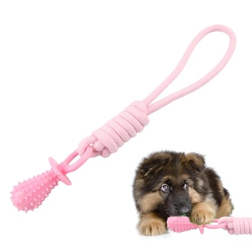 Seilspielzeug für Welpen, interaktives Kauspielzeug für Welpen, Zerrspielzeug für Hunde, Zahnreinigungsspielzeug mit Silikonball, bissfest, Outdoor-Hundespielzeug zur Linderung von Langeweile Seilspielzeug für Welpen, interaktives Kauspielzeug für Welpen, Zerrspielzeug für Hunde, Zahnreinigungsspielzeug mit Silikonball, bissfest, Outdoor-Hundespielzeug zur Linderung von Langeweile von shjxi