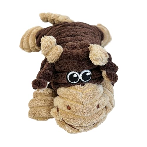 shjxi Squeaky Dog Toys, Interactive Squeaky Companion, Calming Chewing Solution, Soft Texture Gentle Biting, Engaging Sound Play, Excellent for Puppies and Indoor Pet Training von shjxi