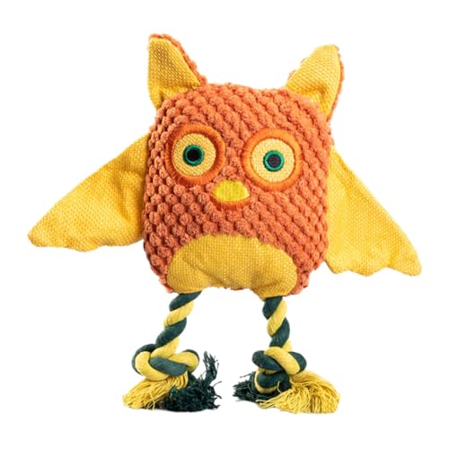 shjxi Squeaky Owl Dog Toy, Tough Plush Puppy Chew Toy, Cute Interactive Pet Training Squeaker, Engaging Playtime Companion for Aggressive Chewers Puppies Dogs, 8.66x8.66 inches shjxi Squeaky Owl Dog Toy, Tough Plush Puppy Chew Toy, Cute Interactive Pet Training Squeaker, Engaging Playtime Companion for Aggressive Chewers Puppies Dogs, 8.66x8.66 inches von shjxi