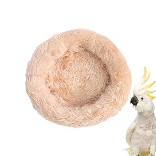 shjxi Warmes Vogelnest, Winter-Vogelnest mit Wattepad, warmes Vogel-Plüschnest, Vogelschlafwerkzeug mit bequemem Rand für Lovebird, Wellensittich, Sittich, Nymphensittich, und Conure Vogelbett shjxi Warmes Vogelnest, Winter-Vogelnest mit Wattepad, warmes Vogel-Plüschnest, Vogelschlafwerkzeug mit bequemem Rand für Lovebird, Wellensittich, Sittich, Nymphensittich, und Conure Vogelbett von shjxi
