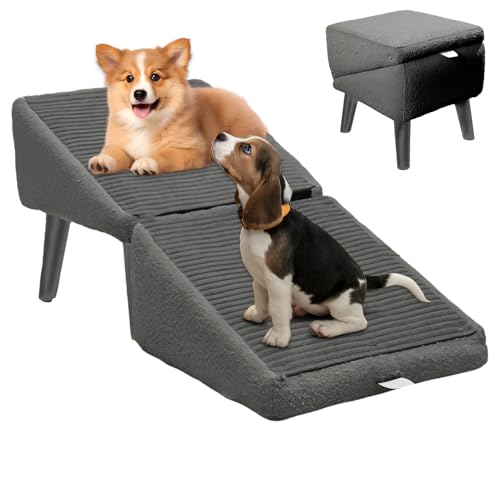 Faltbare Hundetreppe für Bett, abnehmbare geteilte Hundetreppe, rutschfeste Haustiertreppe für kleine Katzen, Hunde, abnehmbare geteilte Treppe, Haustiertreppe für Sofa, Couch und Bett Faltbare Hundetreppe für Bett, abnehmbare geteilte Hundetreppe, rutschfeste Haustiertreppe für kleine Katzen, Hunde, abnehmbare geteilte Treppe, Haustiertreppe für Sofa, Couch und Bett von shpuuyy