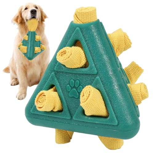 shpuuyy Futterautomat Hundespielzeug, Hundegebisspflege Mit Pyramidenform, Bissfestes Leckerli-Spielzeug Für Welpen Und Hunde Alle Größen Mit Intelligenzspiel-Funktion shpuuyy Futterautomat Hundespielzeug, Hundegebisspflege Mit Pyramidenform, Bissfestes Leckerli-Spielzeug Für Welpen Und Hunde Alle Größen Mit Intelligenzspiel-Funktion von shpuuyy