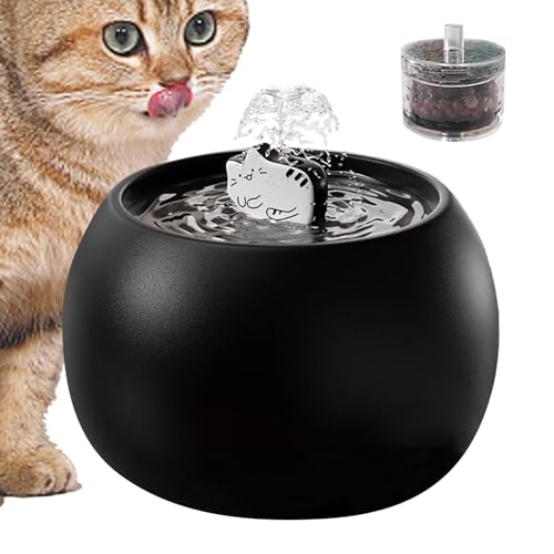 shpuuyy Katzenbrunnen - Katzen Trinkbrunnen - Wiederaufladbarer Automatischer Spender Mit Sensor Gefiltertem Wasser 3D Design Für Hunde Welpen Drinnen Und Draußen shpuuyy Katzenbrunnen - Katzen Trinkbrunnen - Wiederaufladbarer Automatischer Spender Mit Sensor Gefiltertem Wasser 3D Design Für Hunde Welpen Drinnen Und Draußen von shpuuyy