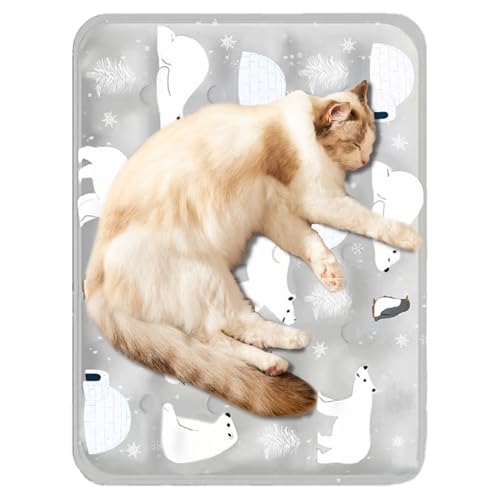 shpuuyy Kühlmatte für Hunde, tragbar, kühles Welpenunterlage, 40,6 x 50,8 cm, rutschfest, faltbar, waschbar, Hundekühlmatte für draußen, Bett, Sofa shpuuyy Kühlmatte für Hunde, tragbar, kühles Welpenunterlage, 40,6 x 50,8 cm, rutschfest, faltbar, waschbar, Hundekühlmatte für draußen, Bett, Sofa von shpuuyy