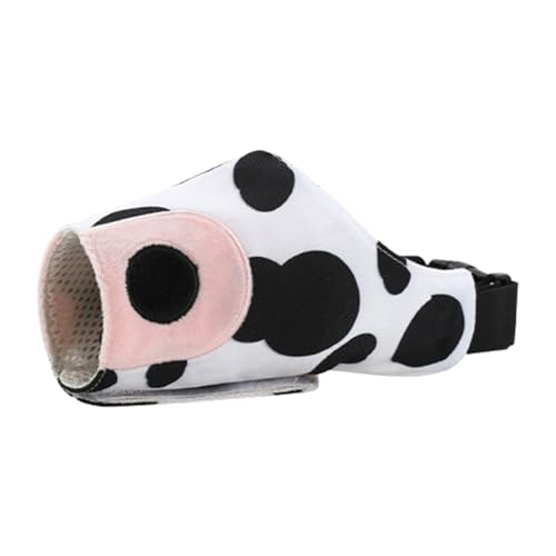 shuhauk Hunde-Mundschutz, Kuh-Design, kein Bellen, verstellbare Schlaufe, Hunde-Mundschutz für Dackel, Beagle, Deutscher Schäferhund shuhauk Hunde-Mundschutz, Kuh-Design, kein Bellen, verstellbare Schlaufe, Hunde-Mundschutz für Dackel, Beagle, Deutscher Schäferhund von shuhauk