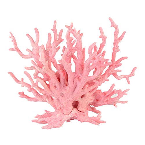 shyymaoyi Aquarium-Dekoration Koralle aus Kunstharz, Rosa von shyymaoyi