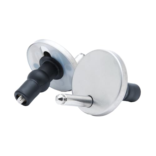 siduytin 2 teilige Universal Toilettensitzbezüge – Kunststoff für Stabilität und Komfort, Metall Toilettensitz, WC Sitzscharniere mit Absenkautomatik, Silber,1, Durchmesser65mm siduytin 2 teilige Universal Toilettensitzbezüge – Kunststoff für Stabilität und Komfort, Metall Toilettensitz, WC Sitzscharniere mit Absenkautomatik, Silber,1, Durchmesser65mm von siduytin